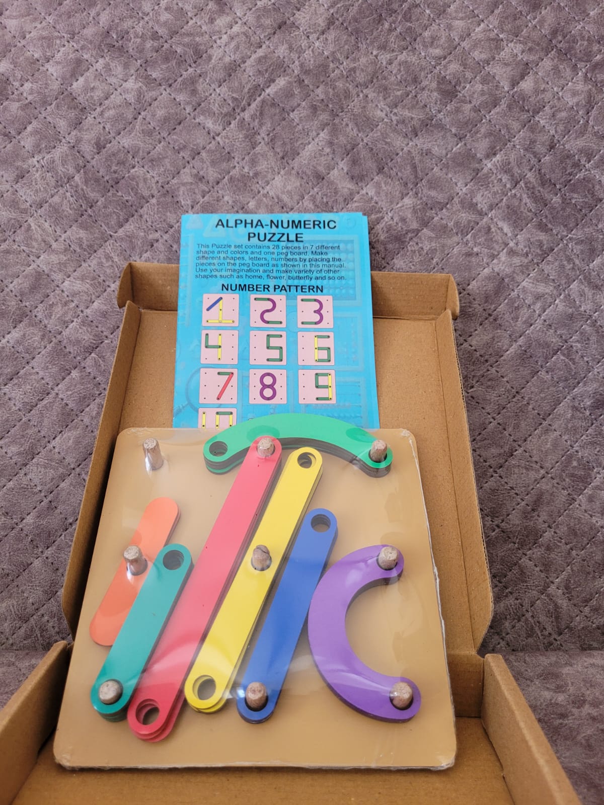 Alphanumeric Puzzle Set – Learn, Build, and Create!